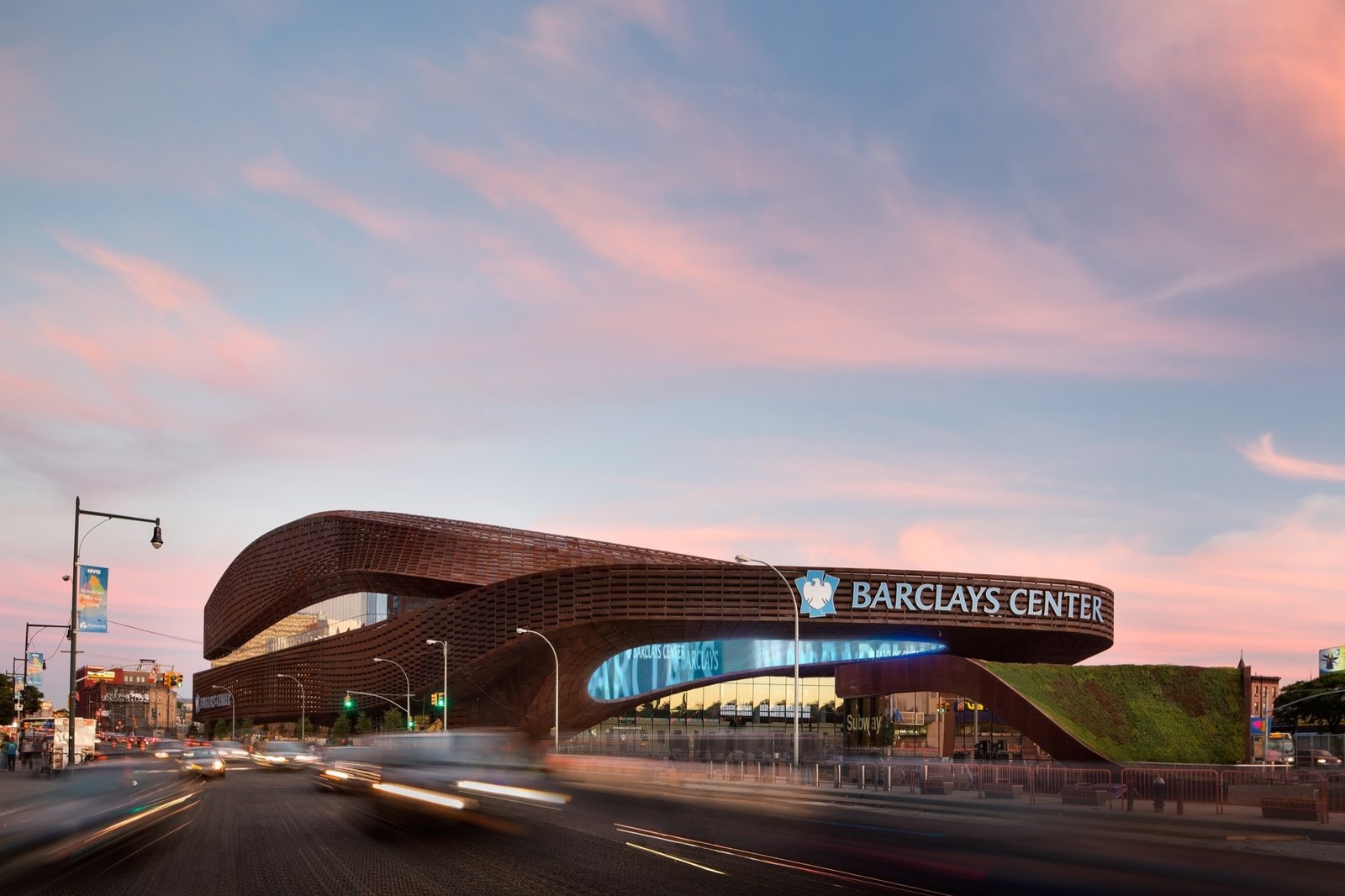 Barclays Center Sprinter van event transportation in Brooklyn