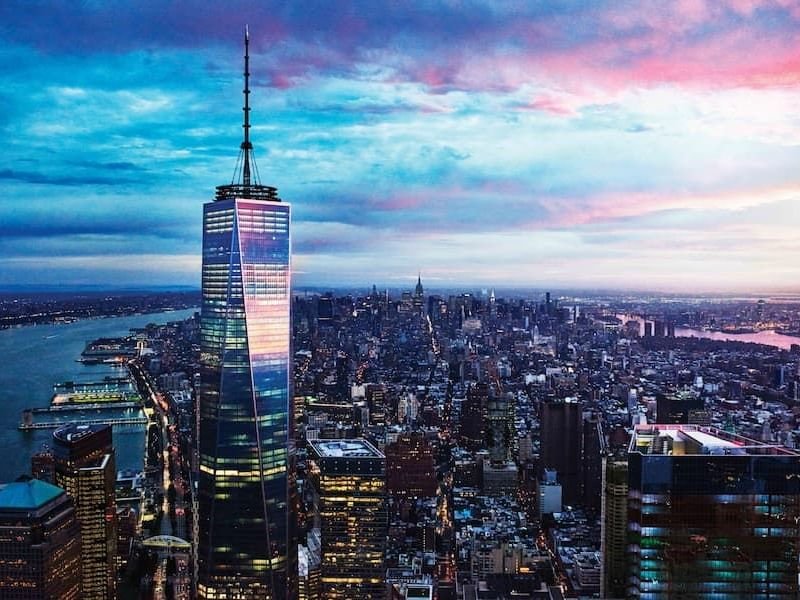 One World Observatory group transportation in Lower Manhattan