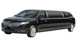 Traditional stretch limousine for prom transportation