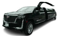 Escalade stretch limousine for prom groups