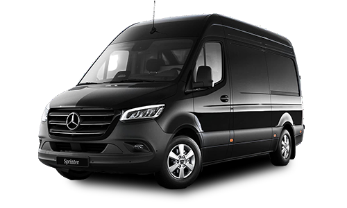 Sprinter Van for Queens to JFK group transportation